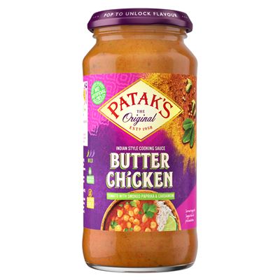 F.W.TANDOORI Patak's Original Butter Chicken paprika&cardamom Omáčka 450 g