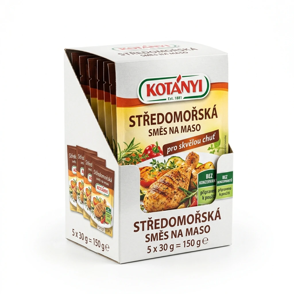 KOTÁNYI Středomořská směs na maso 5 x 30 g