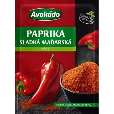 Avokádo Paprika sladká maďarská mletá 5 x 25 g