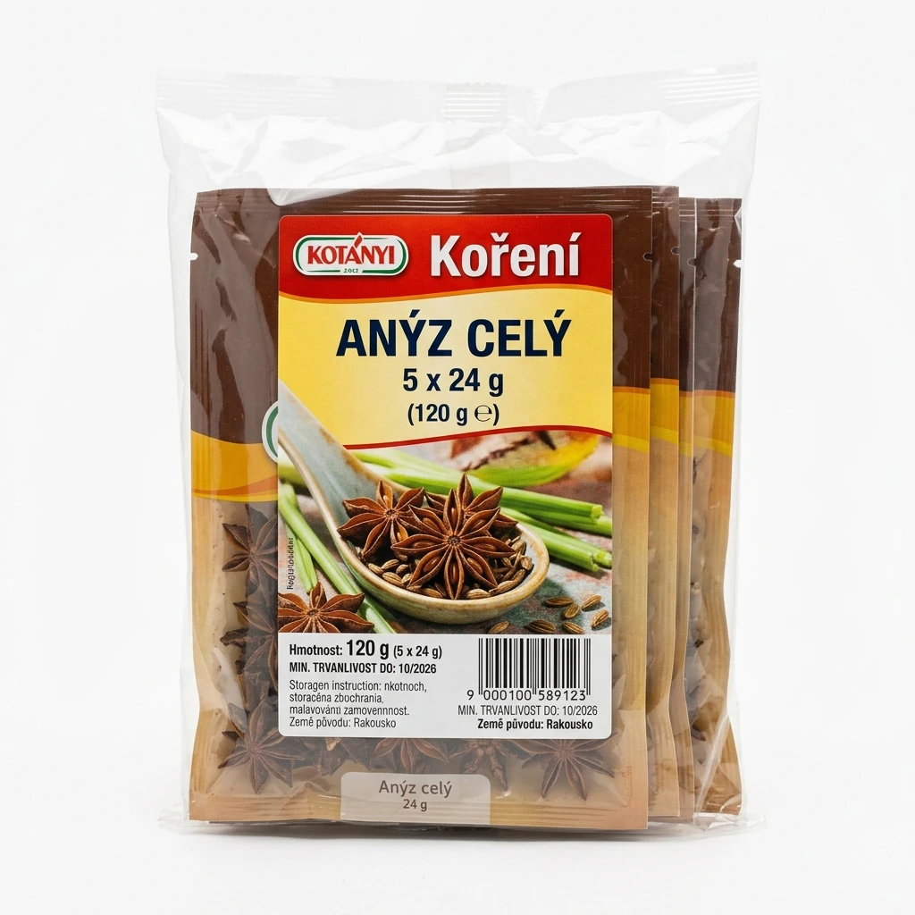 KOTÁNYI Koření anýz celý 5 x 24 g