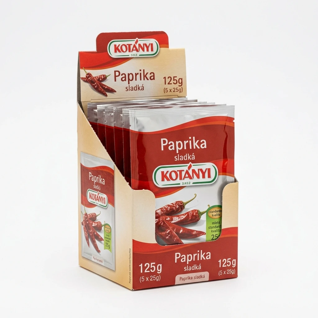 KOTÁNYI Paprika sladká 5 x 25 g