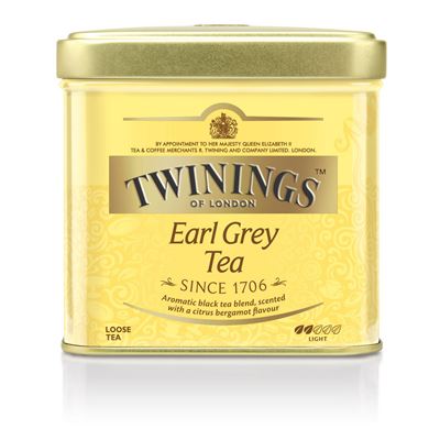 TWININGS Čaj černý Earl grey 100 g