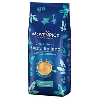 MÖVENPICK Café Crema Gusto zrnková káva 1 kg