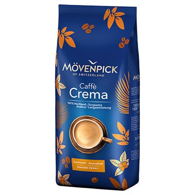 MÖVENPICK of Switzeland Caffe Crema zrnková káva 1 kg