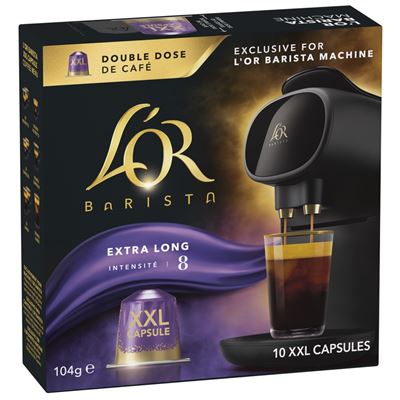 L'OR Barista Extra Long kapsle kávové 104 g 10 ks
