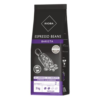 RIOBA Silver zrno 55% Arabica 3 kg