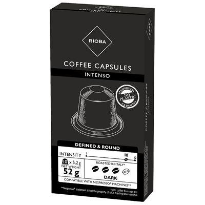 RIOBA Espresso Intenso kapsle kávové 52 g