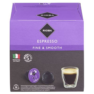 RIOBA Espresso kapsle kávové 16 ks