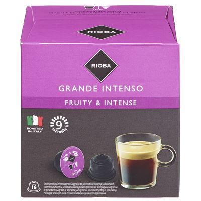 RIOBA Grand Intenso kapsle kávové 16 ks