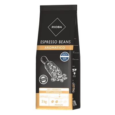 RIOBA 100 % Arabica káva zrno 3 kg