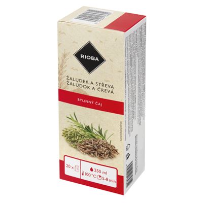 RIOBA Čaj žaludek a střeva 30 g