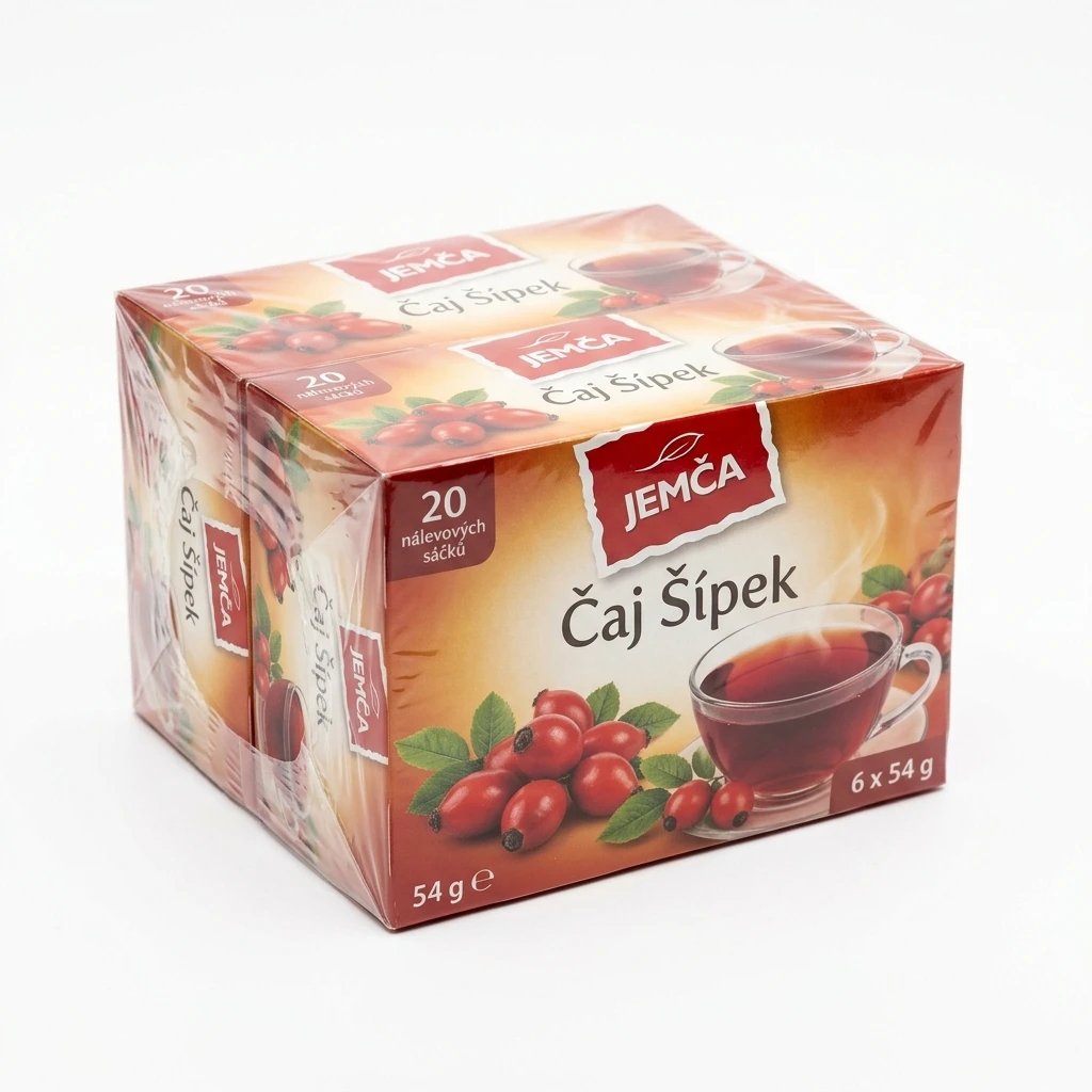 JEMČA Čaj Šípek 6 x 54 g