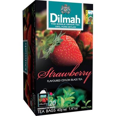 Dilmah Čaj černý jahoda 40 g
