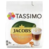 TASSIMO Latte Macchiato Caramel kapsle kávové (8 x 7 g + 26,5 g)