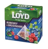 LOYD čaj borůvky/brusinky pyramidový 20 x 2 g