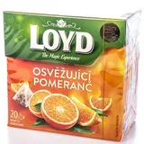 LOYD Čaj pyramida pomeranč 20 x 2,2 g