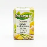 PICKWICK Čaj ovocný zázvor s citronovou trávou 12 x 40 g