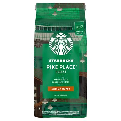 STARBUCKS Pike Place zrno káva zrnková 450 g
