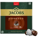 JACOBS Espresso Intenso kapsle kávové 20 ks