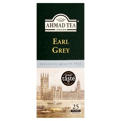 AHMAD TEA Earl Grey černý čaj 25 x 2 g