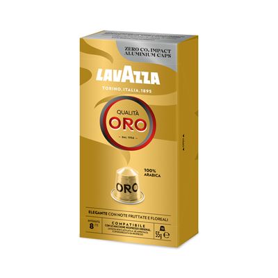 LAVAZZA ORO Qualita 100 % Arabica kapsle kávové 10 ks