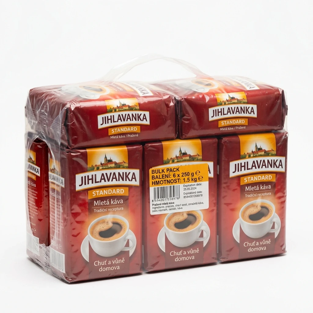 Jihlavanka Standard káva 6 x 250 g