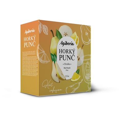 AGIBERIA horký punč hruška 25 x 20 g