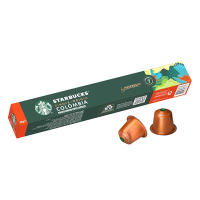 STARBUCKS Nespresso Colombia kapsle kávové 10 ks