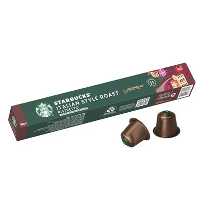 STARBUCKS Nespresso Italian Style Roast kapsle kávové 10 ks