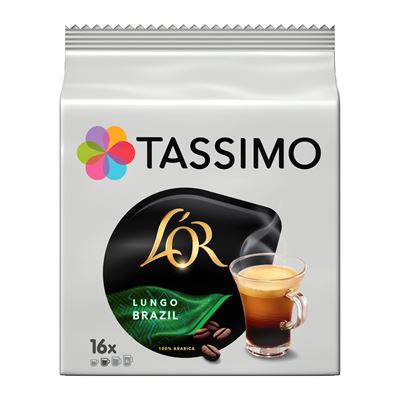 TASSIMO L'OR L Brazil kapsle kávové 16 ks