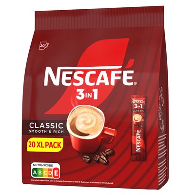 NESCAFÉ 3v1 Classic Bag 20 x 16,5 g