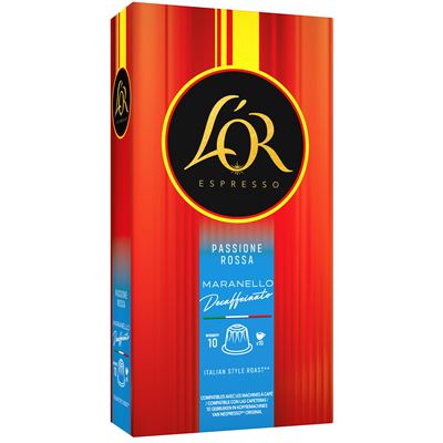 L'OR Passione Decaffeinato 10 kapsle kávové 10 ks