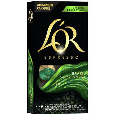L'OR Espresso Brazil kapsle kávové 10 ks