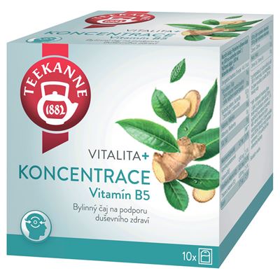 TEEKANNE Vitalita + koncentrace 18 g