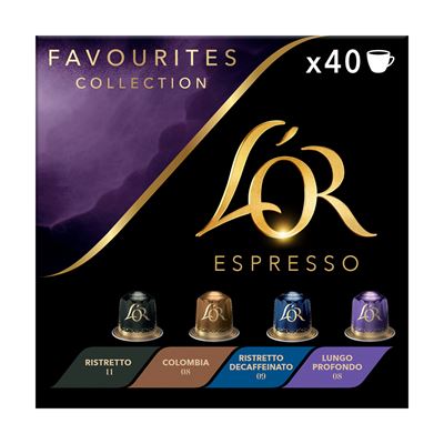 L'OR Favourites kapsle kávové 40 ks 208 g