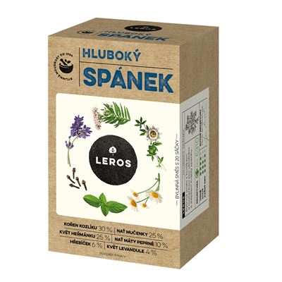 Leros Čaj hluboký spánek 20 x 1 g
