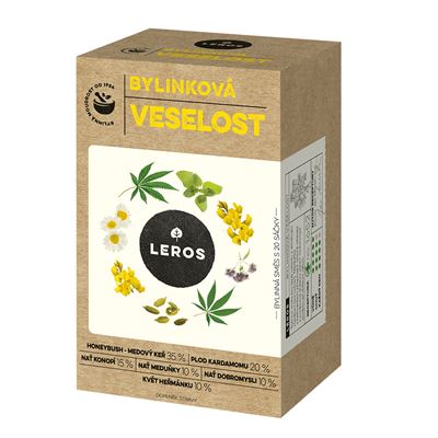 Leros Čaj bylinková veselost 20 x 1,8 g
