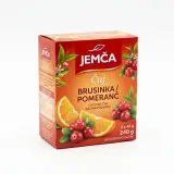 JEMČA Čaj brusinka/pomeranč 6 x 40 g