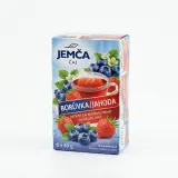JEMČA Čaj borůvka/jahoda 6 x 40 g