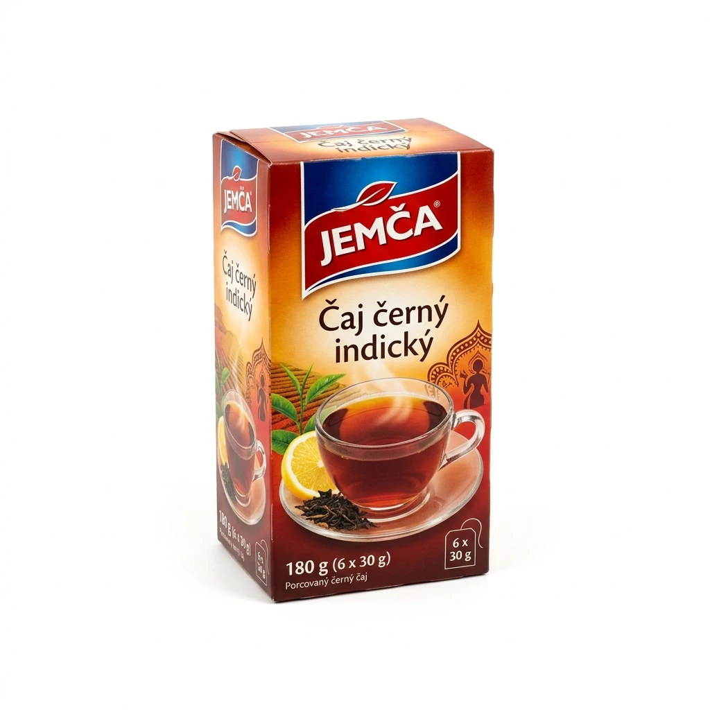 JEMČA Čaj černý indický 6 x 30 g