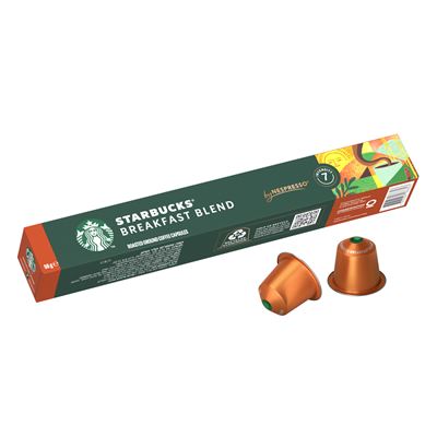 STARBUCKS Nespresso Breakfast Blend kapsle kávové 10 ks