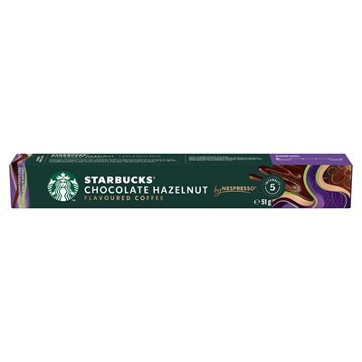 STARBUCKS Nespresso Chocolate Hazelnut kapsle kávové 10 ks