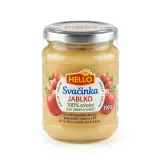 HELLO Svačinka jablko 10 x 190 g sklo