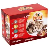 PROPESKO Kapsička hovězí/kuře/zvěřina/jehněčí pro kočky 12 x 100 g