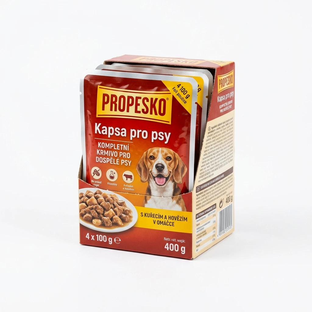 PROPESKO Kapsa pro psy 4 x 100 g