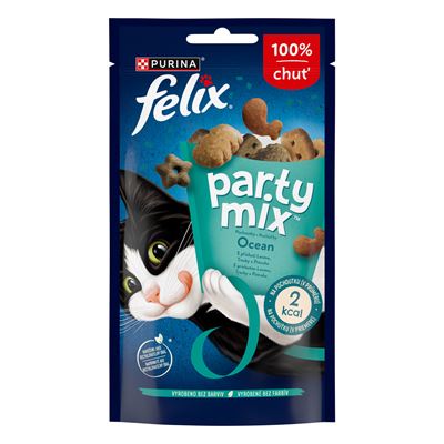 Felix Party Mix pamlsky pro kočky Ocean Mix 60 g