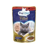 PreVital Kapsička hovězí s omáčkou pro kočky 28 x 85 g