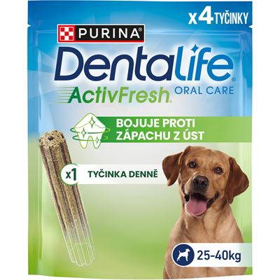 Dentalife Activfresh Large pamlsky pro psy 142 g