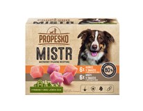 PROPESKO Mistr Kuřecí a krůtí v omáčce 12 x 85 g