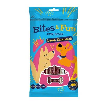 AKINU Bites & Fun jehněčí sendvič pro kočky 60 g